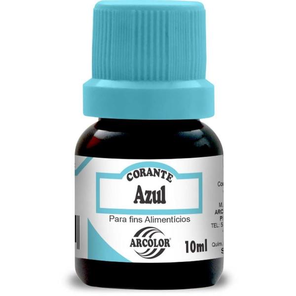 Corante Liquido Azul 10ML. - Arcolor Imagem de Corante Liquido Azul 10ML.