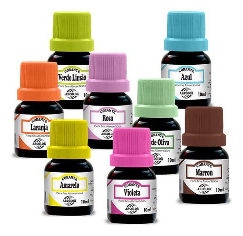 Corante Líquido Verde 960ml Arcolor Alimentício Imagem de Corante Líquido Verde 960ml Arcolor Alimentício