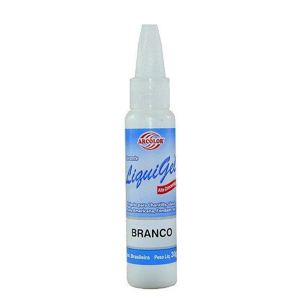 Corante Liquigel Branco 30g Arcolor Confeitaria Imagem de Corante Liquigel Branco 30g Arcolor Confeitaria