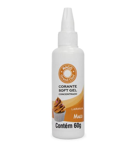 Imagem de Corante Soft Gel 60gr - Mago Laranja