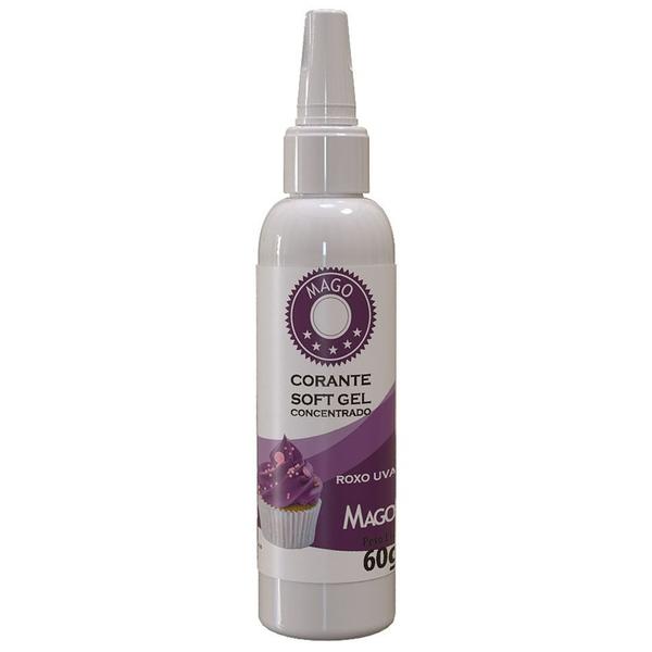Corante Soft Gel 60gr - Mago Roxo Uva Imagem de Corante Soft Gel 60gr - Mago Roxo Uva