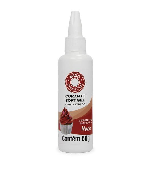 Corante Soft Gel 60gr - Mago Vermelho Marsala Imagem de Corante Soft Gel 60gr - Mago Vermelho Marsala