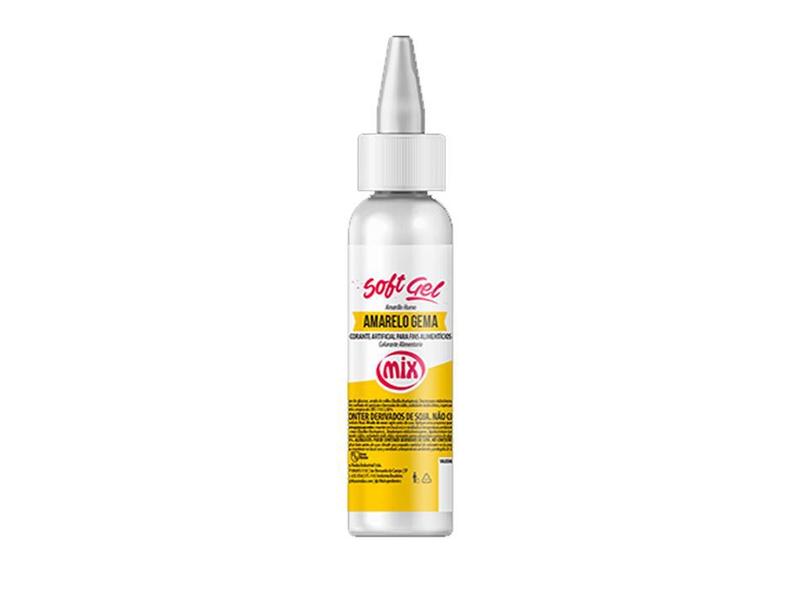 Corante Soft Gel 60gr - Mix Amarelo Gema Imagem de Corante Soft Gel 60gr - Mix Amarelo Gema