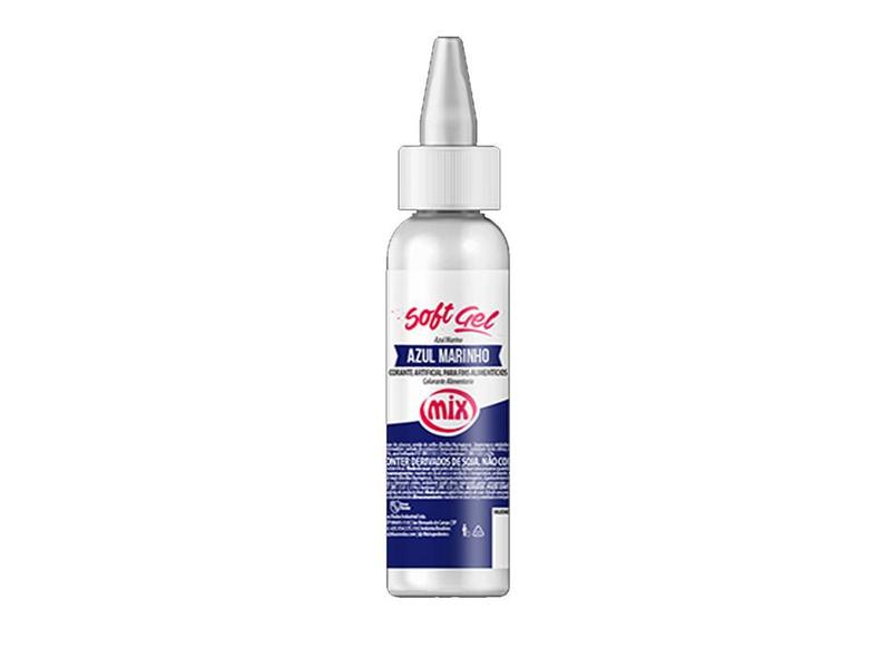 Corante Soft Gel 60gr - Mix Azul Marinho Imagem de Corante Soft Gel 60gr - Mix Azul Marinho