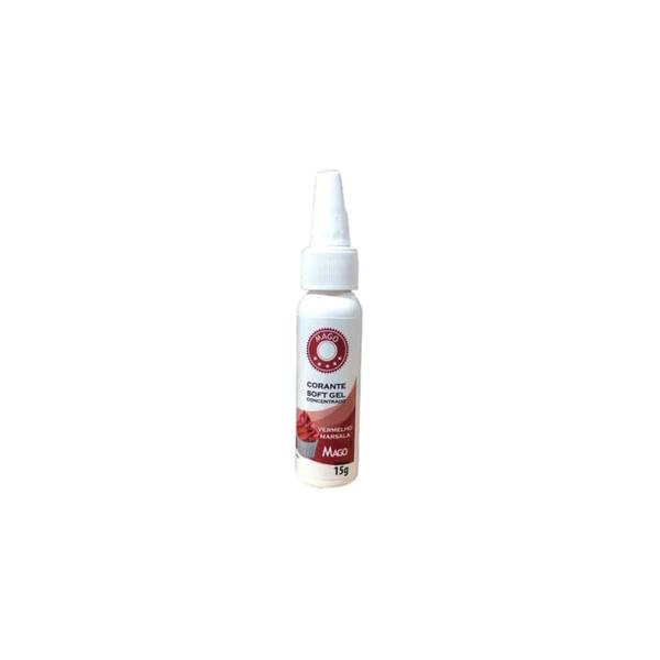 Corante Soft Gel Mago Vermelho Marsala 15grs Imagem de Corante Soft Gel Mago Vermelho Marsala 15grs