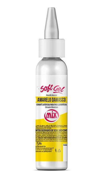Corante Softgel Amarelo Damasco 60g Mix Imagem de Corante Softgel Amarelo Damasco 60g Mix