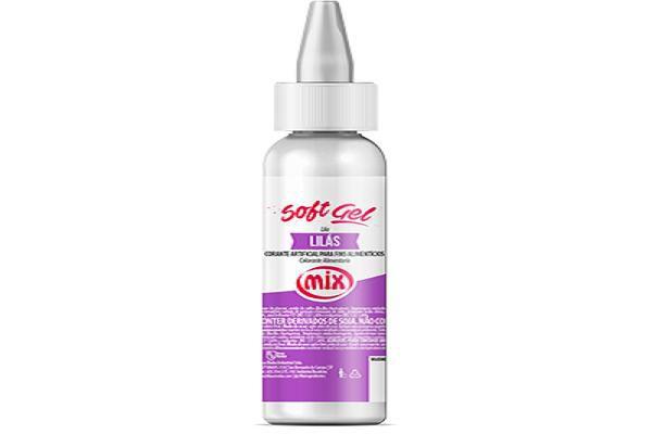 Corante Softgel Lilas 60g Mix - MIX Ingredientes Imagem de Corante Softgel Lilas 60g Mix