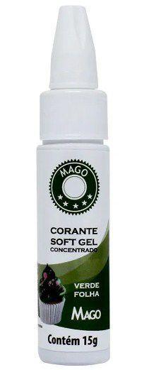 Imagem de Corante SoftGel - Verde Folha - 15g - Mago