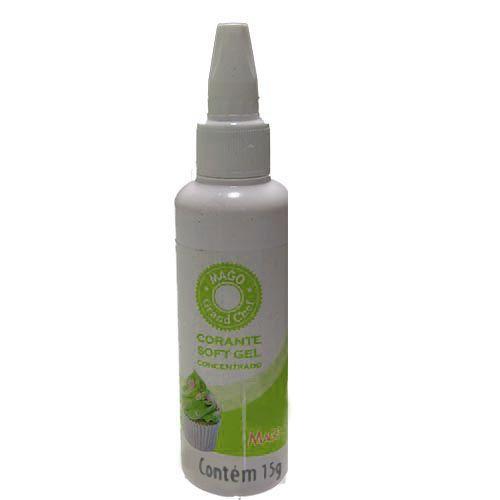 Corante SoftGel Verde Limão 15g Mago Imagem de Corante SoftGel Verde Limão 15g Mago