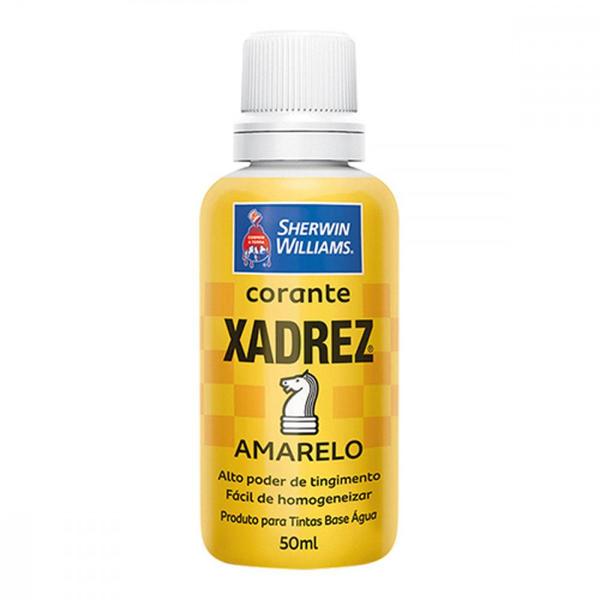 Imagem de Corante Xadrez 50Ml Amarelo ./ Kit Com 12 Unidades