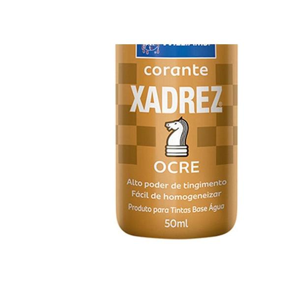Corante Xadrez 50Ml Ocre ./ Kit Com 12 Unidades - NOVACOR Imagem de Corante Xadrez 50Ml Ocre ./ Kit Com 12 Unidades