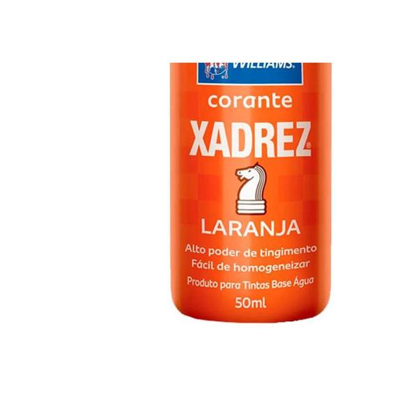 Imagem de Corante Xadrez Laranja    50 Ml . / Kit C/ 12 Unidades