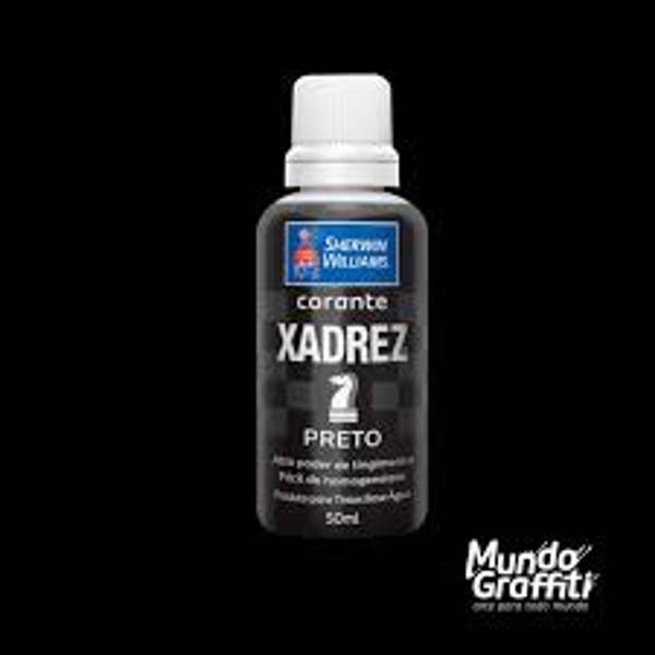 Imagem de Corante xadrez  liquido preto 50ml