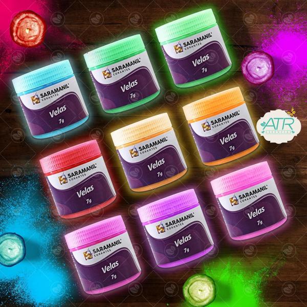 Corantes Fluorescente Vela Saramanil Anilina ul 7G - Atr Essencias Imagem de Corantes Fluorescente Vela Saramanil Anilina ul 7G