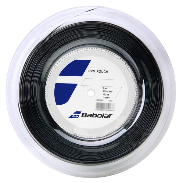 Imagem de Corda Babolat RPM Rough 16L 1.30mm Preta - Rolo com 200 Metros