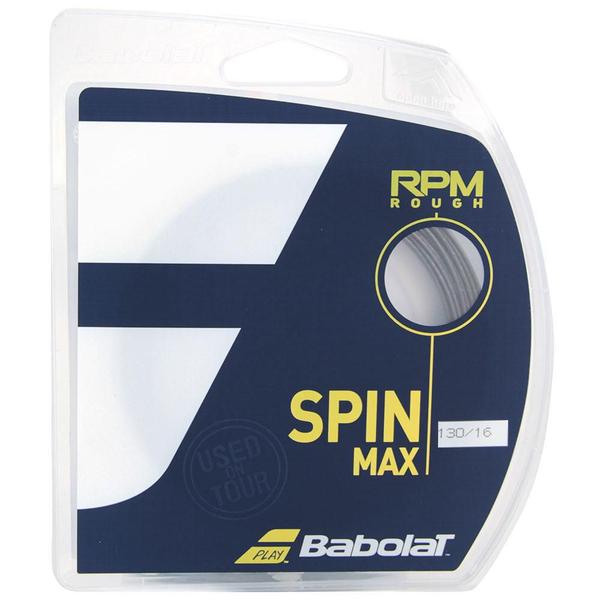 Imagem de Corda Babolat RPM Rough 16L 1.30mm Preta - Set Individual