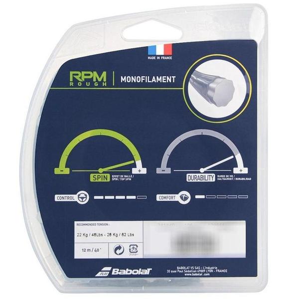 Imagem de Corda Babolat Rpm Rough 16l 1.30mm Preta - Set Individual