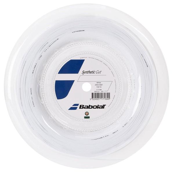 Imagem de Corda Babolat Synthetic Gut 16 1.30mm Branco - Rolo com 200m