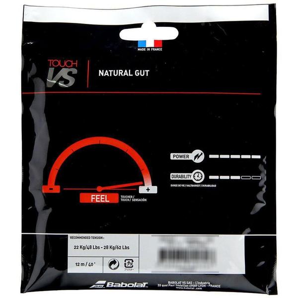Corda Babolat Touch VS 1,30 mm Natural (Gauge 16) - Set Individual Imagem de Corda Babolat Touch VS 1,30 mm Natural (Gauge 16) - Set Individual