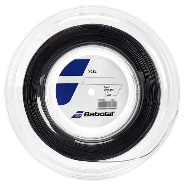 Imagem de Corda Babolat Xcel 17L 1.25mm Preta Rolo com 200 Metros