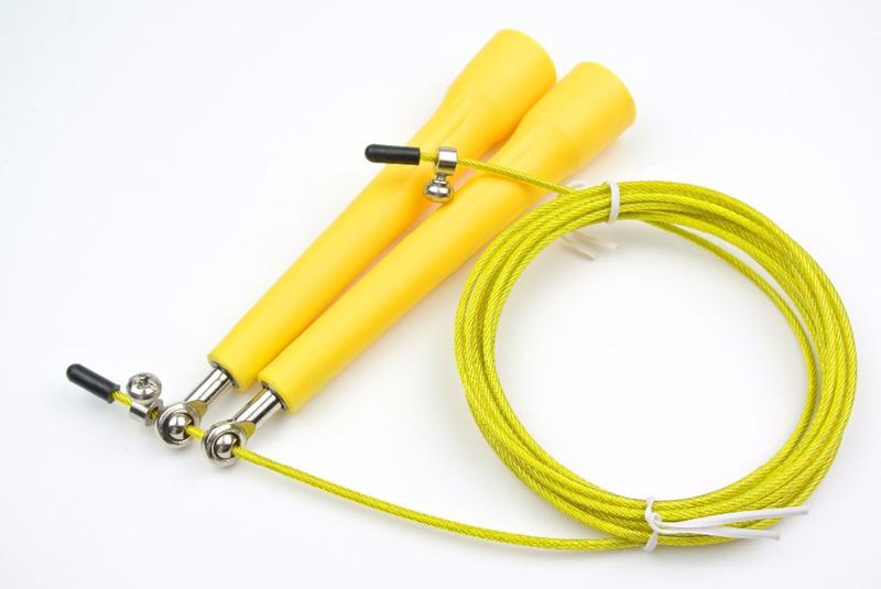 Imagem de Corda CROSS Speed Rope 2 Rolamentos Manopla PVC Lequipo