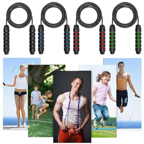 Imagem de Corda De Pular Cross Speed Rope Rolamento Profissional Fit