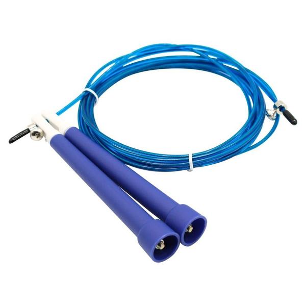 Imagem de Corda De Pular Funcional Academia Speed Rope Rolamento 3m Cabo De Aço