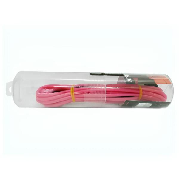 Corda de Pular Plástica Rosa com Cabo Ergonômico - Atrio - ES122 Imagem de Corda de Pular Plástica Rosa com Cabo Ergonômico - Atrio - ES122
