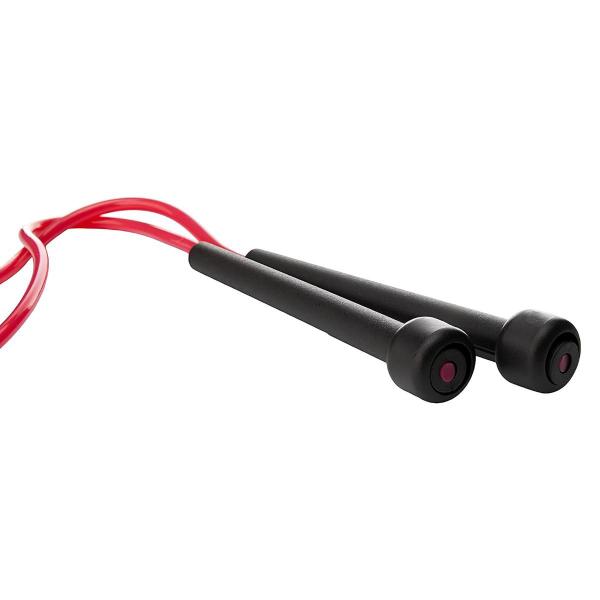 Corda de Pular Plástica Rosa com Cabo Ergonômico - Atrio - ES122 Imagem de Corda de Pular Plástica Rosa com Cabo Ergonômico - Atrio - ES122