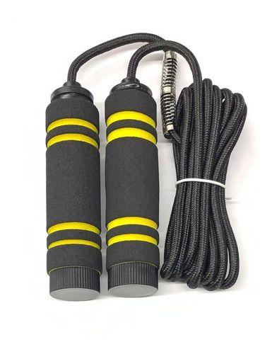 Imagem de Corda De Pular Profissional Ajustável Jump Rope Fitness