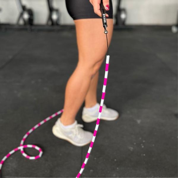 Corda De Pular Segmentada Profissional Cabo De Aço Freestyle Speed Rope cross training - PR STORE Imagem de Corda De Pular Segmentada Profissional Cabo De Aço Freestyle Speed Rope cross training