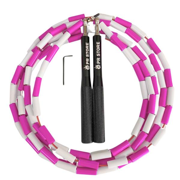 Corda De Pular Segmentada Profissional Cabo De Aço Freestyle Speed Rope cross training - PR STORE Imagem de Corda De Pular Segmentada Profissional Cabo De Aço Freestyle Speed Rope cross training
