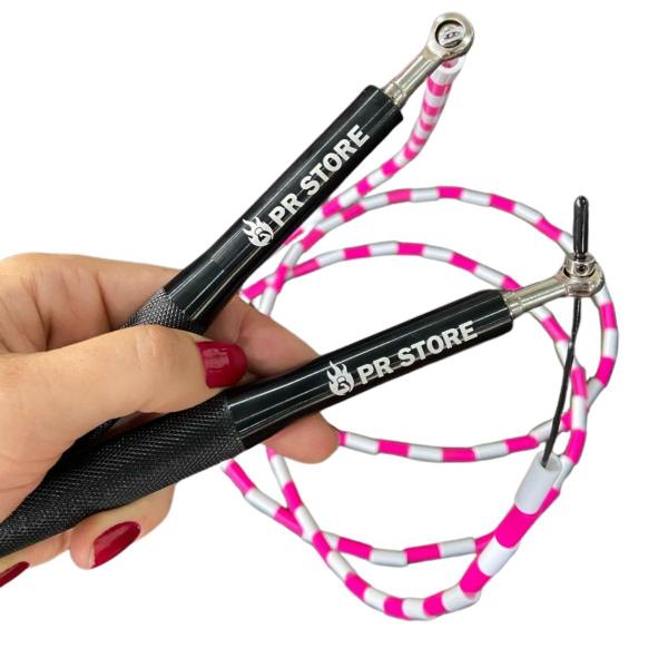 Corda De Pular Segmentada Profissional Cabo De Aço Freestyle Speed Rope cross training - PR STORE Imagem de Corda De Pular Segmentada Profissional Cabo De Aço Freestyle Speed Rope cross training