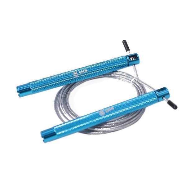 Imagem de Corda De Pular Speed Rope Ajustável Alumínio Azul - Odin Fit