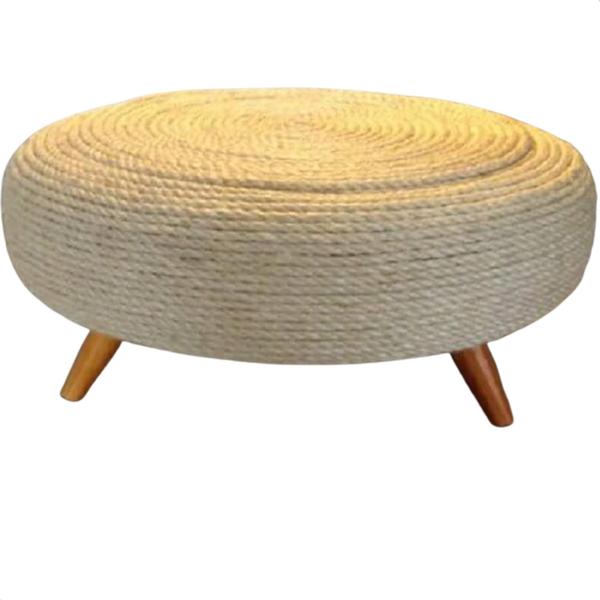 Imagem de Corda de Sisal 10mm 10 Metros Cor Natural para Artesanato e Amarrações em Geral