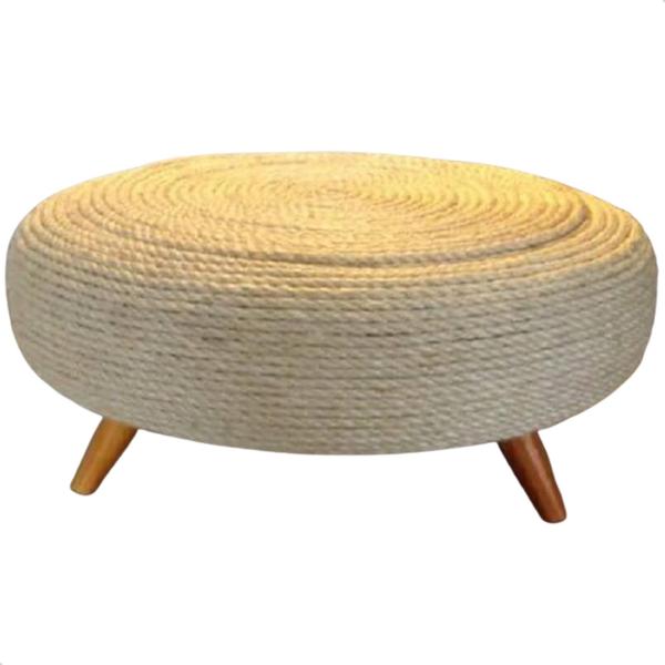 Imagem de Corda de Sisal 12mm 50 Metros Cor Natural para Artesanato e Amarrações em Geral