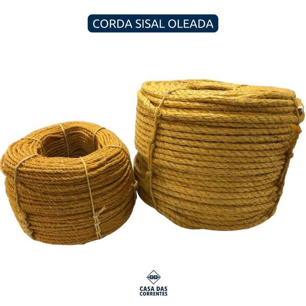 Imagem de Corda de Sisal Oleada 8mm 220m Artesanato e Decoração