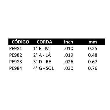 Imagem de Corda De Violino Com Perlon Paganini PE980 (010.030)