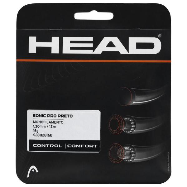 Imagem de Corda Head Sonic Pro 16L 1.30mm Preta Set Individual