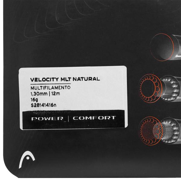 Imagem de Corda Head Velocity 16l 1.30mm Natural - Set individual