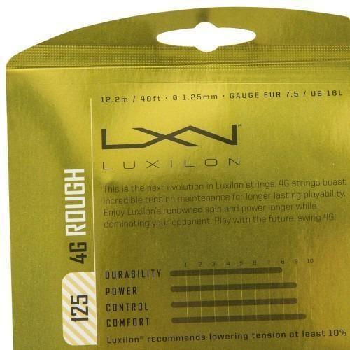 Imagem de Corda Luxilon 4G 1.25Mm Rough Cartela