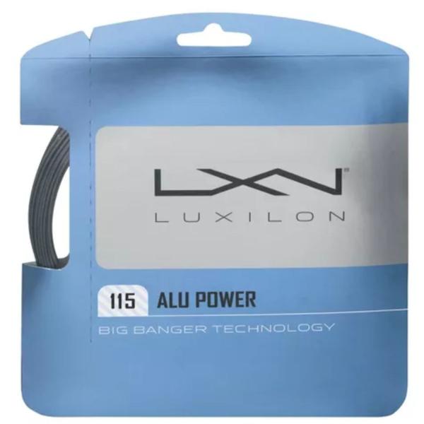 Imagem de Corda Luxilon Alu Power 115 prata Cartela