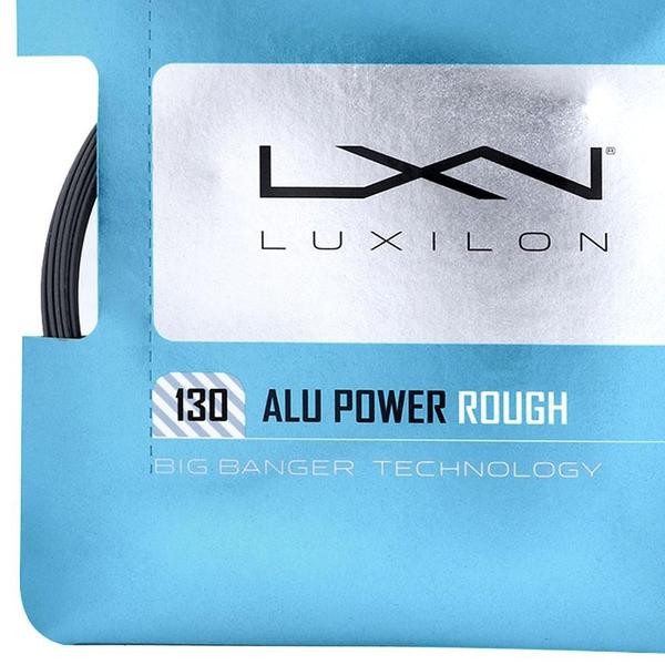 Imagem de Corda Luxilon Alu Power Rough 16L 1.30mm Prata - Set Individual 