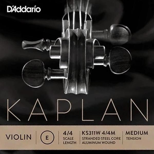 Imagem de Corda Mi D'Addario Kaplan Violino 4/4 Tensão Média