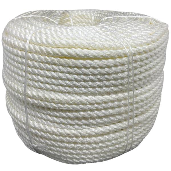 Imagem de Corda Nylon 3P Branco 12Mm 10M