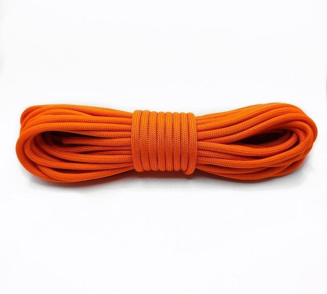 Imagem de Corda Paracord 550 4Mm 7 Filamentos 20M 366 Killos Laranja