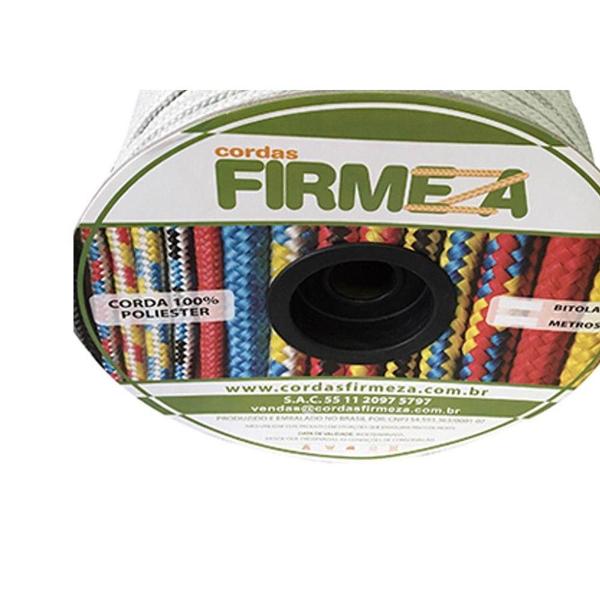 Imagem de Corda Poliest.Firmeza Branco 12Mm-105Mt Carr