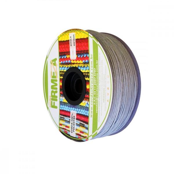 Corda Poliester Firmeza Carretel Branca 5Mm/154M 30037 Imagem de Corda Poliester Firmeza Carretel Branca 5Mm/154M 30037