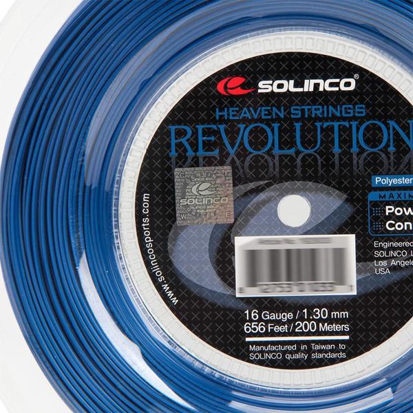 Imagem de Corda Solinco Revolution 16L 1.25mm Azul - Rolo com 200 Metros 