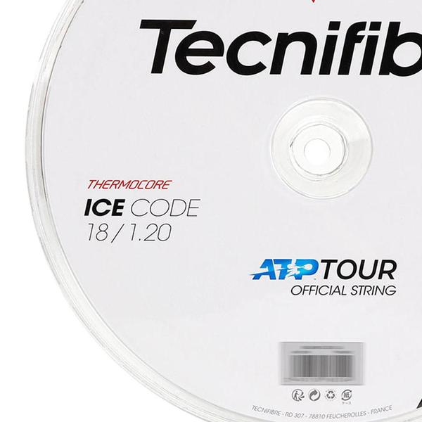 Imagem de Corda Tecnifibre Ice Code 18L 1.20mm Branca - Rolo com 200 Metros